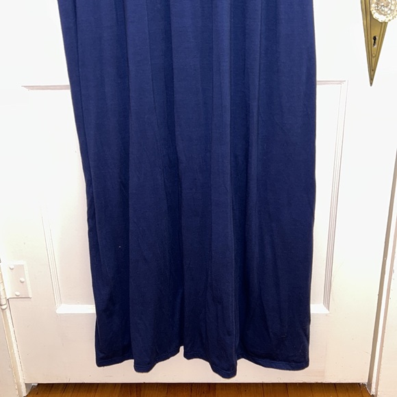 *PRICE FIRM* Faded Glory Navy Maxi Sleeveless Dress - Picture 5 of 8